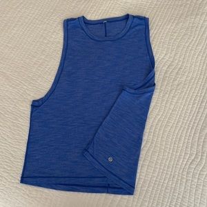 Lululemon Blue Muscle Tank
